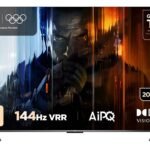 Smart TV TCL 55 Polegadas QLED 4K P8K com WiFi e Bluetooth