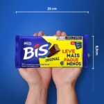 Bis Original Ao Leite - Kit com 3 unidades de 100g