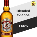 Whisky Chivas Regal 12 anos 1 litro