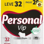 Papel Higiênico VIP Folha Dupla 32 Rolos 30M