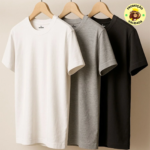 Kit 3 Camisetas Algodão Básicas Sandrini