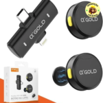 Microfone de Lapela Sem Fio Bluetooth Kit 2