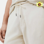 Calça Masculina Reta em Linho Hering
