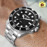 Relógio Masculino Mondiane Prata e Preto