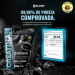 Creatina Monohidratada 500g Soldiers Nutrition