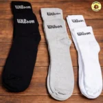Kit 9 Pares Meias Wilson Cano Médio Masculino