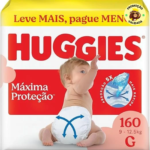 Huggies Fralda Descartável Supreme Care G 160 Unidades