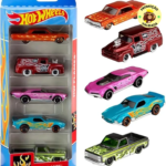 Pacote 5 Carros Sortidos Hot Wheels Mattel