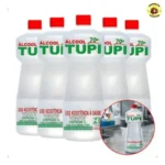 Álcool Líquido Premium 70 Tupi 5x1L para Limpeza