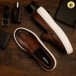 Sapato Loafer Masculino Mocassim de Couro