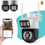 Câmera Segurança IP Externa Wifi A28 Visão Noturna