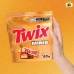 Chocolate Twix Minis 180g