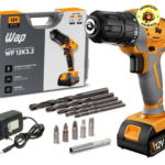 Parafusadeira e Furadeira Wap WF 12K com Kit 11 Acessórios