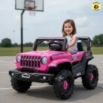 Carro Elétrico Infantil Jipe Off-road 12v Rosa