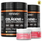 Kit 2x Colágeno e Ácido Hialurônico Renova