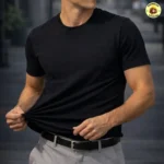 Camiseta Básica Masculina Modal Algodão