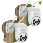 Kit 2 Câmeras Segurança IP Wifi Infravermelho