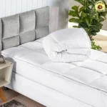 Pillow Top Protetor de Colchão Cama Casal 400 Fios