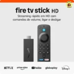 Fire TV Stick HD com controle remoto Alexa
