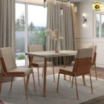 Conjunto Sala de Jantar 4 Cadeiras San Lorenzo