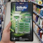 Gillette Mach3 Sensitive com 9 Cargas