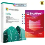 Microsoft 365 Family 2025 + McAfee Premium