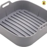 Forma Quadrada de Silicone para Air Fryer 20Cm