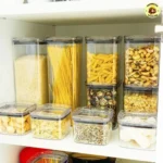 Kit 10 Organizadores Pote Hermético Acrílico