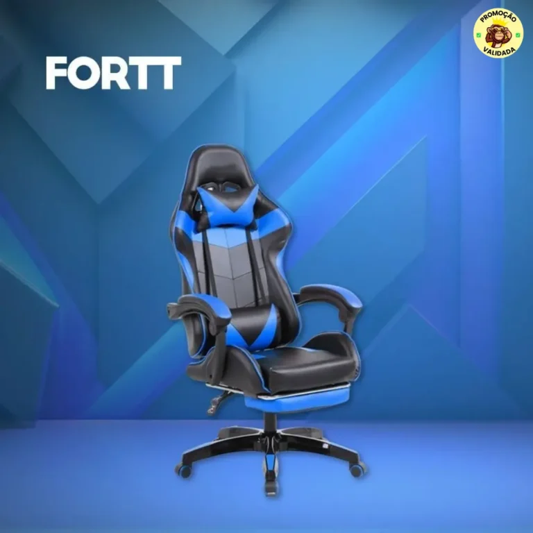 Cadeira Gamer Fortt Xiamen Azul - CGF022-A