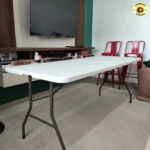 Mesa Dobrável Vira Maleta 1,80m Portátil Camping