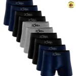 Kit 10 Cueca Boxer Zorba Algodão Sem Costura