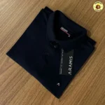 Polo Aramis Masculina Piquet Lisa Preta Original