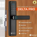Fechadura Digital Biométrica Kuanttum Delta PRO WiFi
