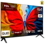 Smart TV Tcl 43s5k FHD QLED HDR10 Google TV