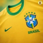 Camisa Brasil Nike I 2026/27 Fã Masculina Amarela