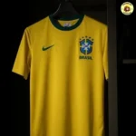 Camisa Brasil Nike Fã Masculina Amarelo/Verde