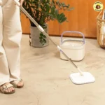 Simplo Mop Giratório com Balde e Esfregão