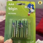 Pilha Alcalina Elgin Palito AAA Blister 4 unidades