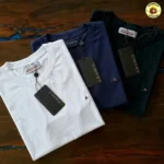 Kit Camisetas Aramis Preta Branca Azul Marinho