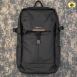 Mochila Notebook Impermeável Preto Couro