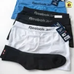 Kit 10 Cuecas Boxer Reebok + 1 Par de Meias