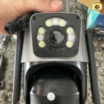 Câmera Segurança Wifi IP Lente Dupla 360°