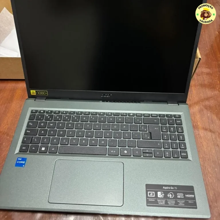 Notebook Acer Aspire Go 15 Intel Core i5 16GB 512GB SSD
