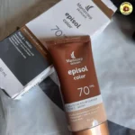 MANTECORP Protetor Solar Facial Episol Color FPS 70
