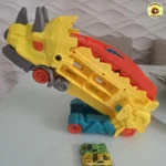 Caminhão Transportador Dinossauro T-Rex Infantil