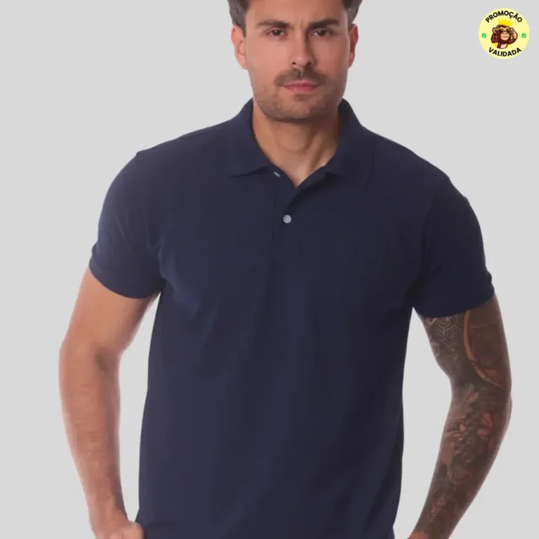 Camisa Polo Masculina Premium