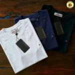 Kit Camisetas Aramis Preta Branca Azul Marinho