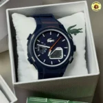 Relógio Lacoste LC33 Masculino Azul Borracha