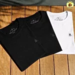 Kit 4 Camisetas Básicas Polo Wear Sortido