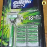 Carga Gillette Mach3 Sensitive 16 unidades